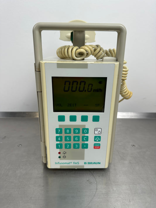 B. Braun Infusomat fmS Volumetrische Infusionspumpe 0,1-999,9 ml/h