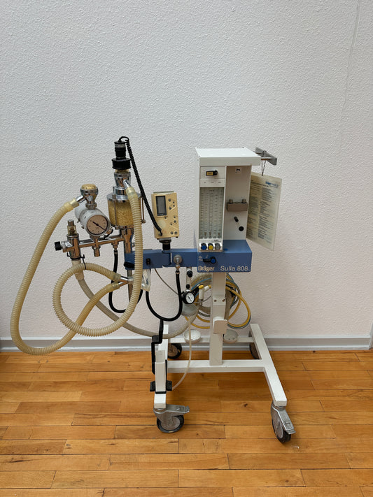 Dräger Sulla 808 (blue) anesthesia machine