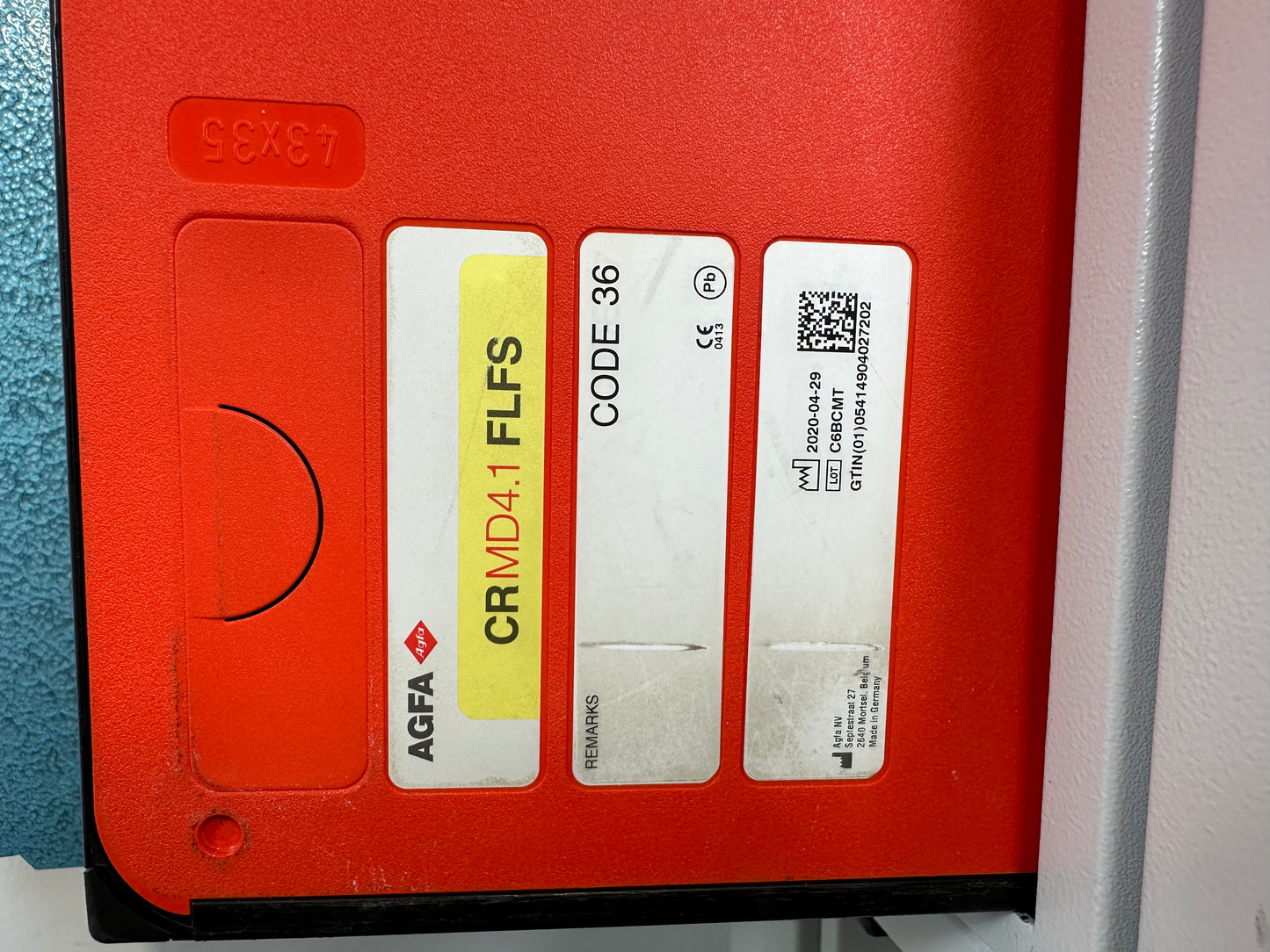 AGFA Easylift CR Full Body cassette holder