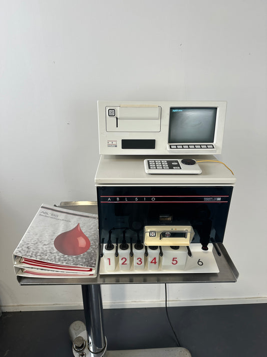 Radiometer Copenhagen ABL 510 Analyzer (Blood Gas)