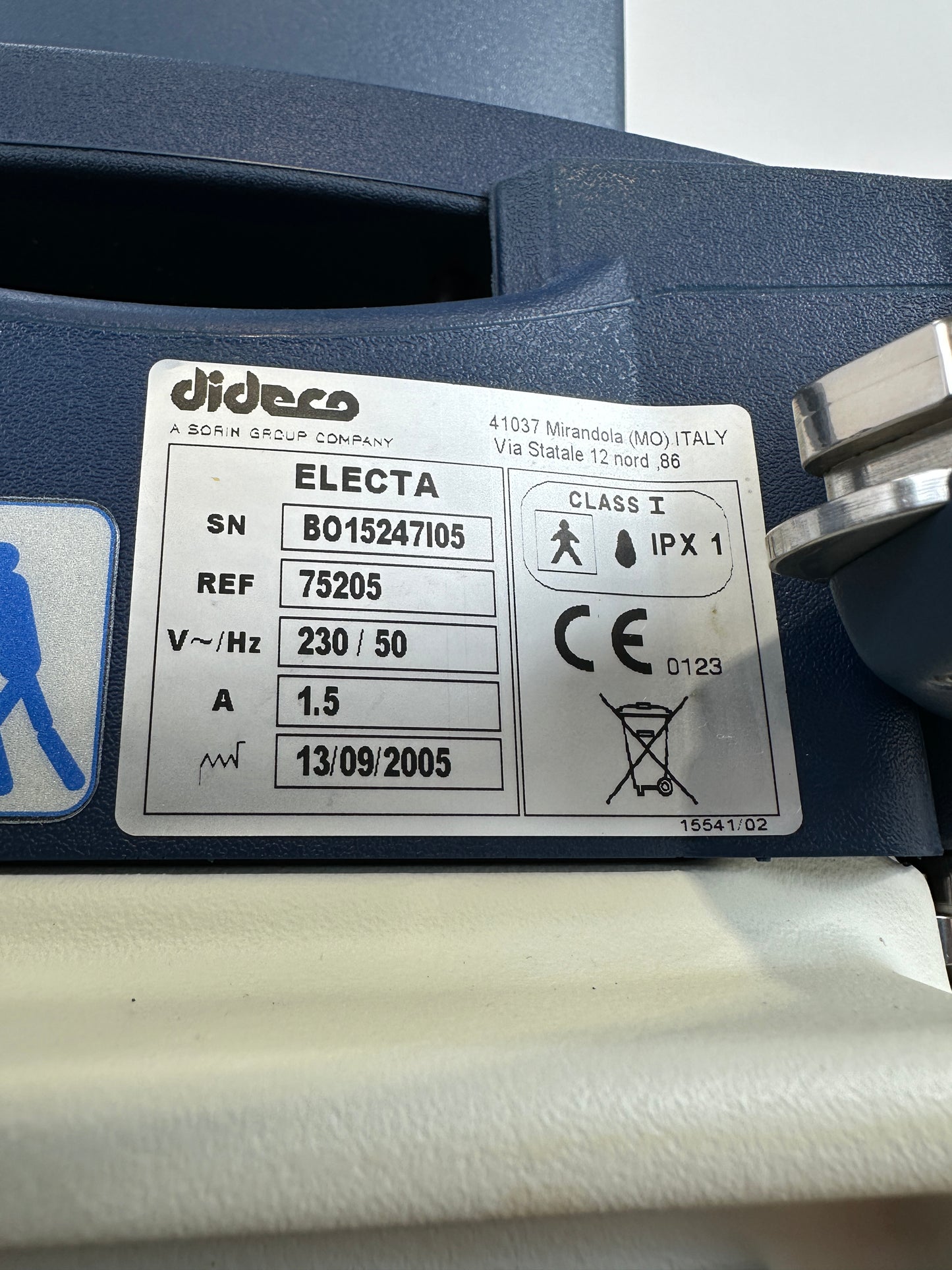 Dideco Electa autotransfusion device