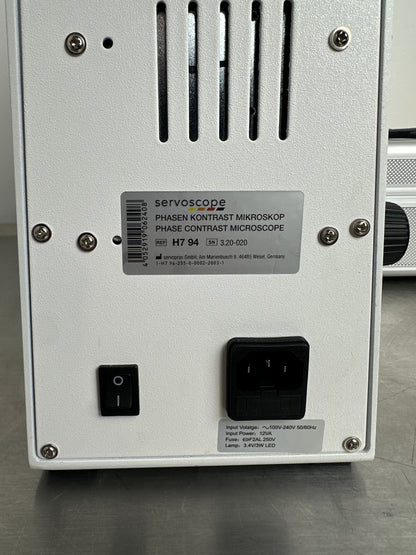 Servoscope Phasen Kontrast Mikroskop Typ: H7 94