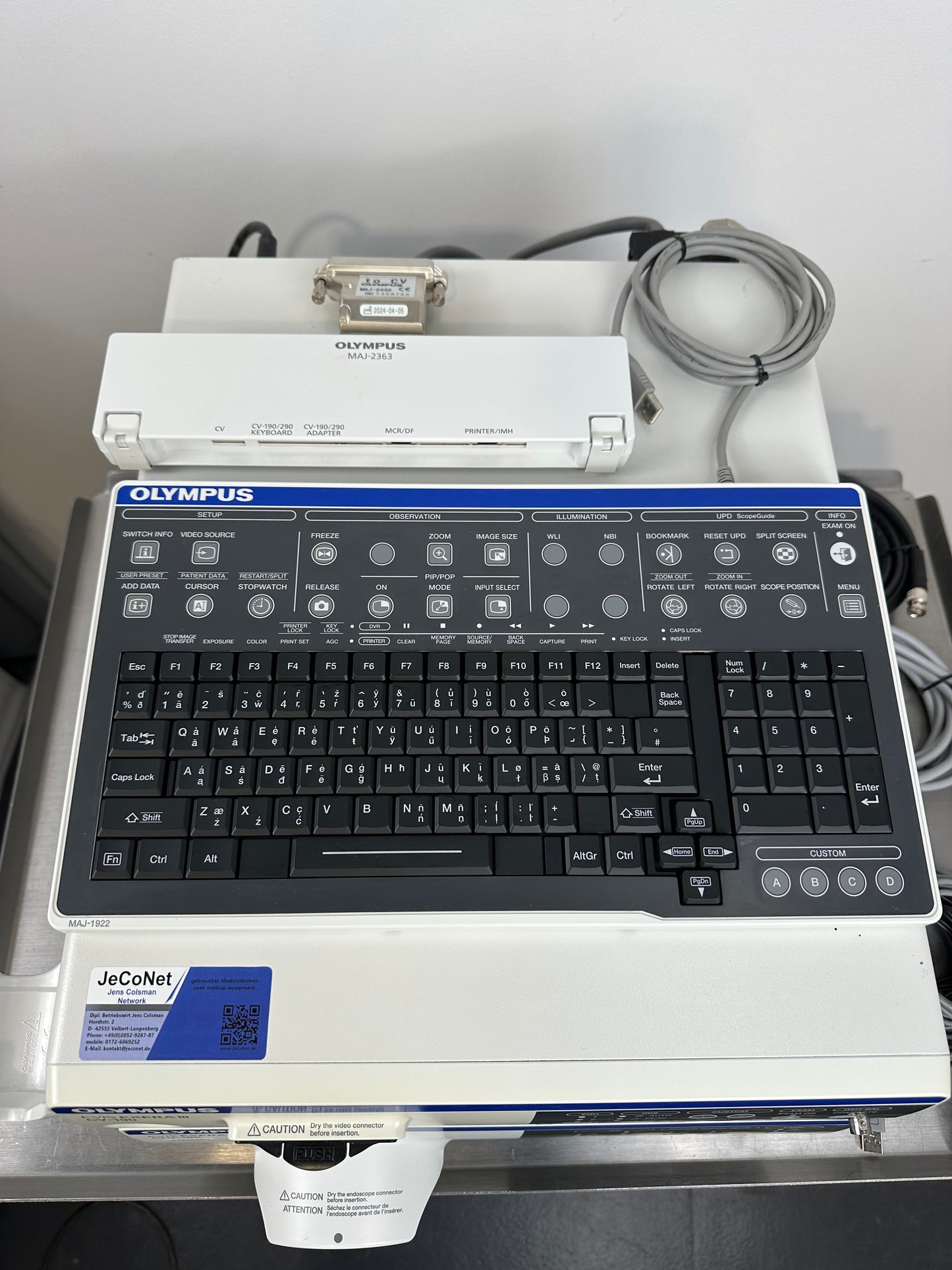 Olympus Evis Exera III Videoprozessor CV190 & Lichtquelle CLV 190 SET