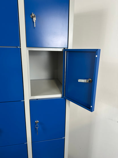Schliessfachschrank Metallspind 10 Fächer