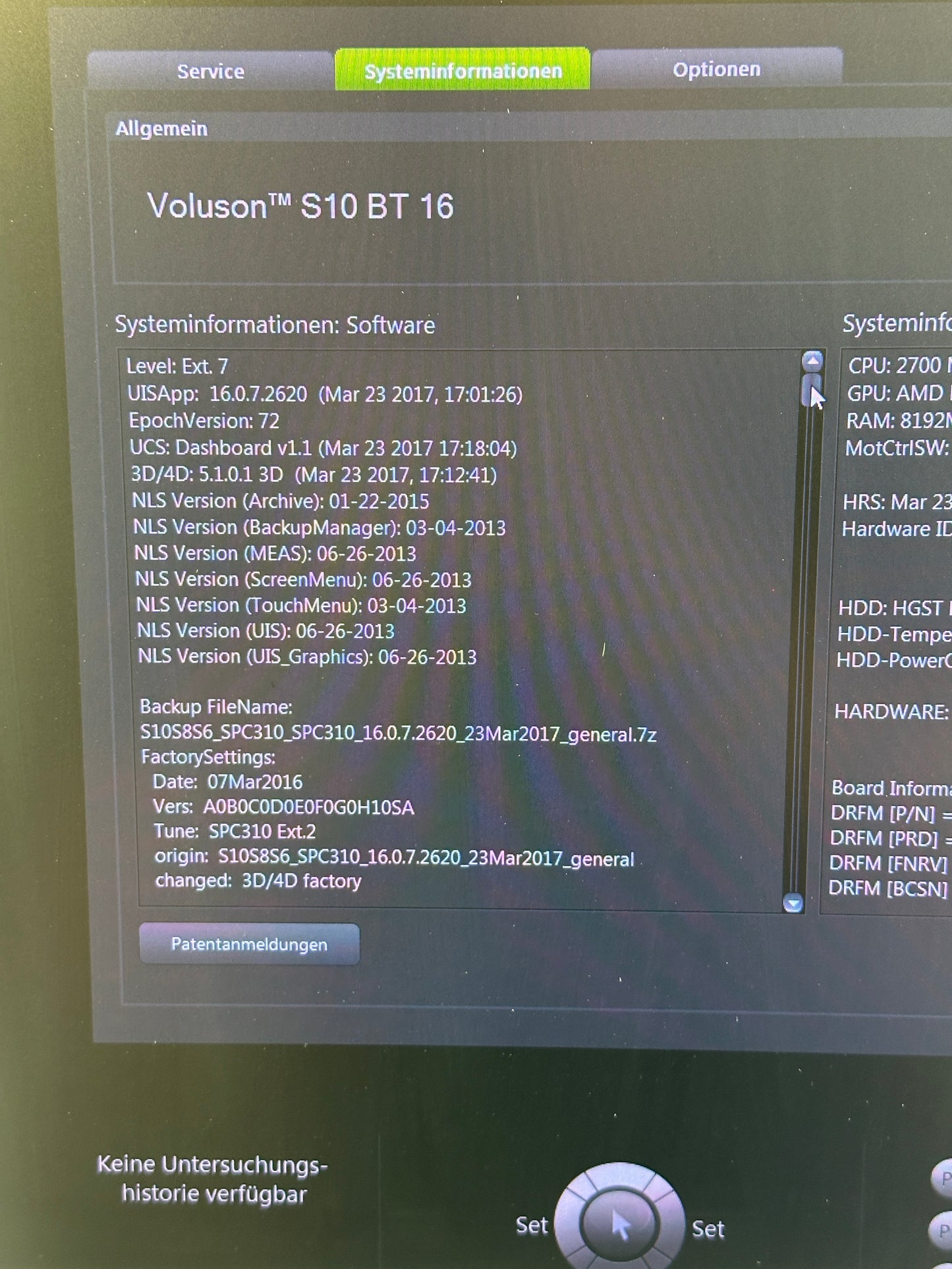 GE Voluson S10 BT16 Ultraschallgerät – Bj. 2016 – 4 Sonden ML6-15 / C1-5 / RAB6 / IC9 – 3D/4D