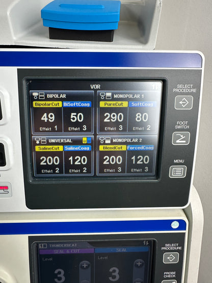Olympus HF-Generator ESG-400 & Ultraschallgenerator USG-400 & Fahrwagen TC-E400