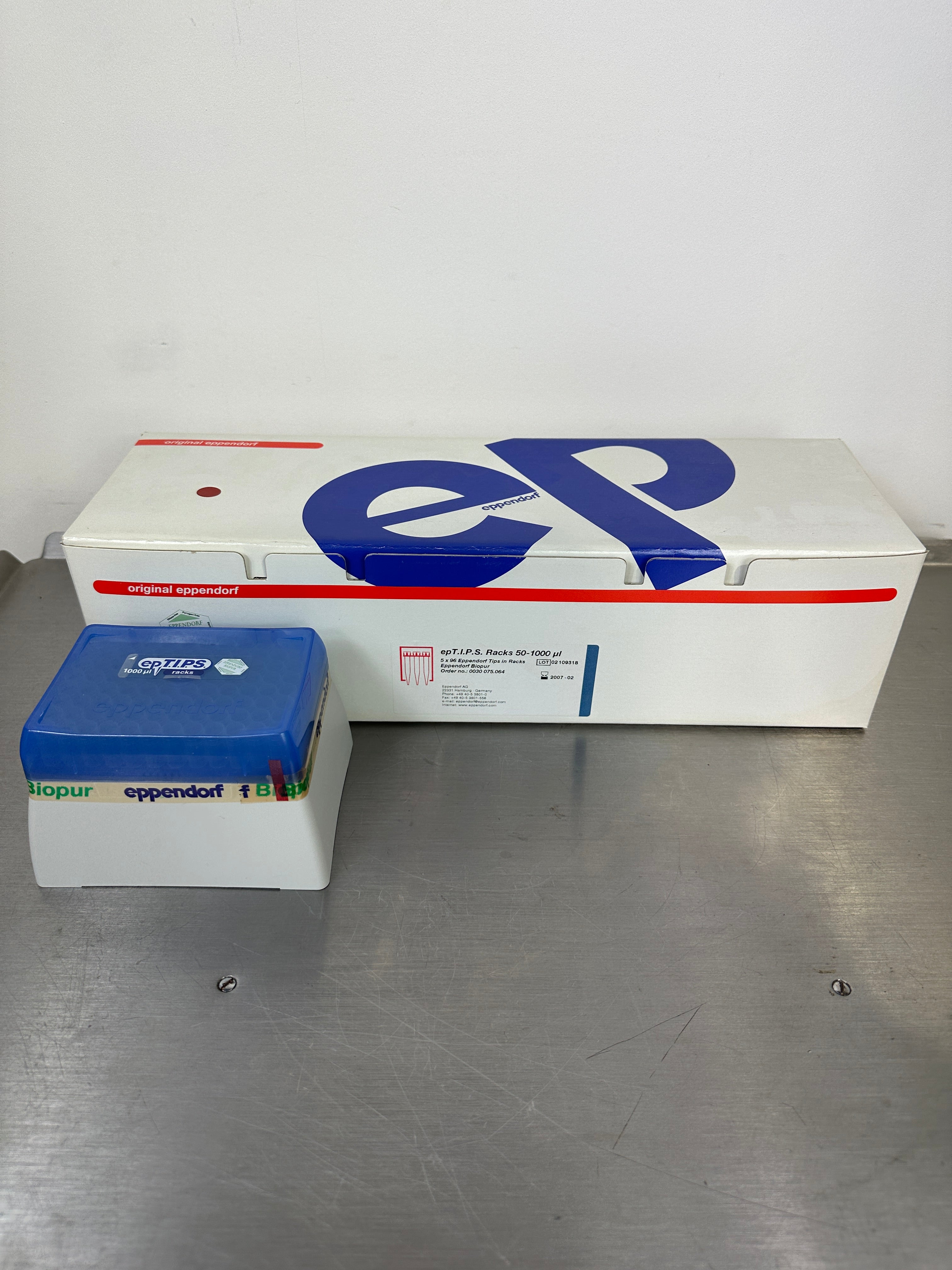 Eppendorf Euroracks 50-1000 Consumables – JeCoNet Medizintechnik eGbR