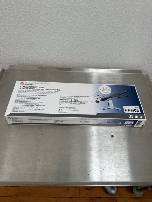 Ethicon (Johnson and Johnson) PPH03 Set für Prolaps- und Hämmorrhoidalverfahren