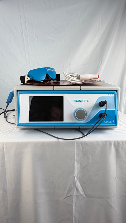 Resono / Telea Rexon-Eye QMR System – Trockene-Augen-Therapie inkl. Koffer & Zubehör