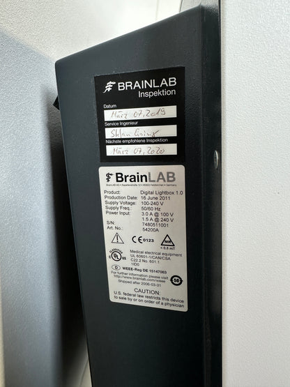 Brainlab Digital Lightbox 1.0 OP-Bildbetrachtungsgerät
