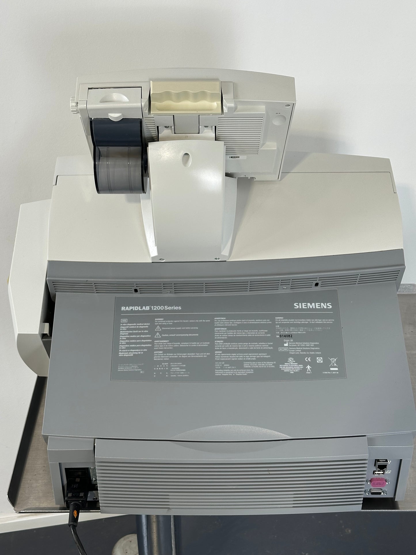 Siemens/Bayer Rapidlab 1265 Analyzer (blood gas)