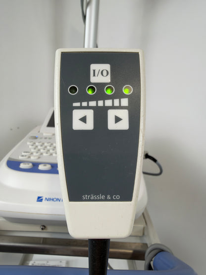 Nihon Khoden ECG-2350 EKG Schreiber & Strässle DT100 Sauganlage