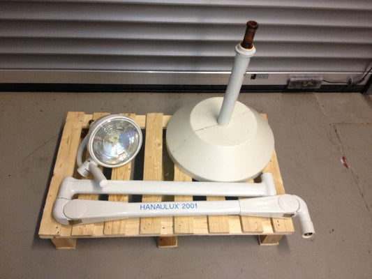 Heraeus Hanaulux 2001 OP-Lampe/Untersuchungsleuchte (Deckenmontage)