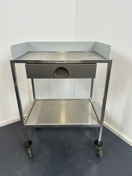 Blancomed Germany Edelstahl Wagen/Fahrwagen mit Schublade