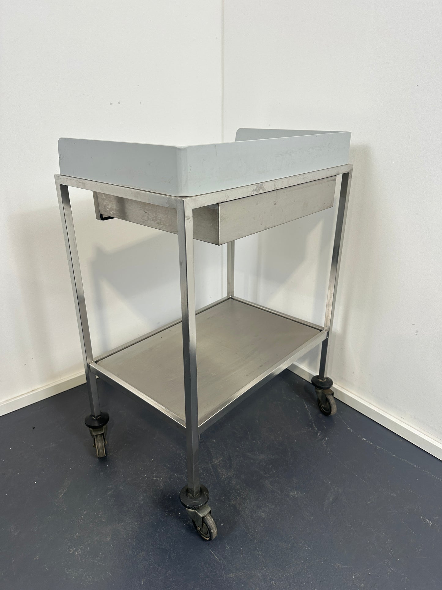 Blancomed Germany Edelstahl Wagen/Fahrwagen mit Schublade