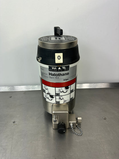 Dräger Vapor 19.3 Halothane Vaporiser Narkosemittelverdampfer
