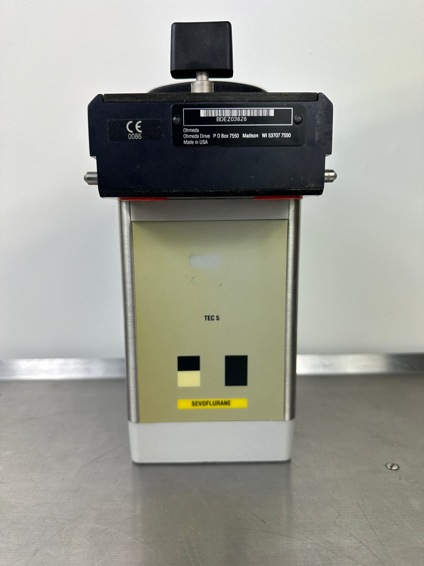 Datex Ohmeda Vapor Sevotec 5 Sevoflurane Vaporiser Narkosemittelverdampfer