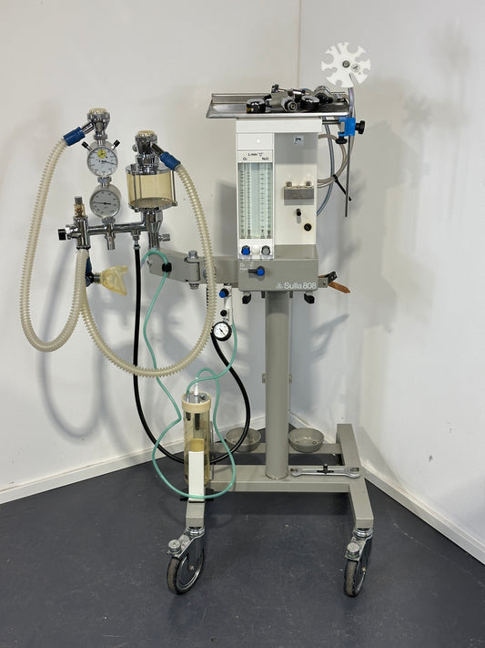 Dräger Sulla 808 grau Narkosegerät auf Fahrwagen