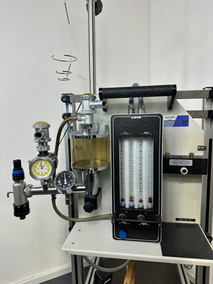 Heyer Narkosegerät inkl. Kreisteil und Fahrwagen