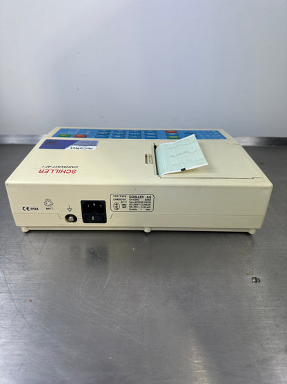 Schiller Cardiovit AT-1 ECG Portable Electrocardiograph with 10-Lead ECG Cable