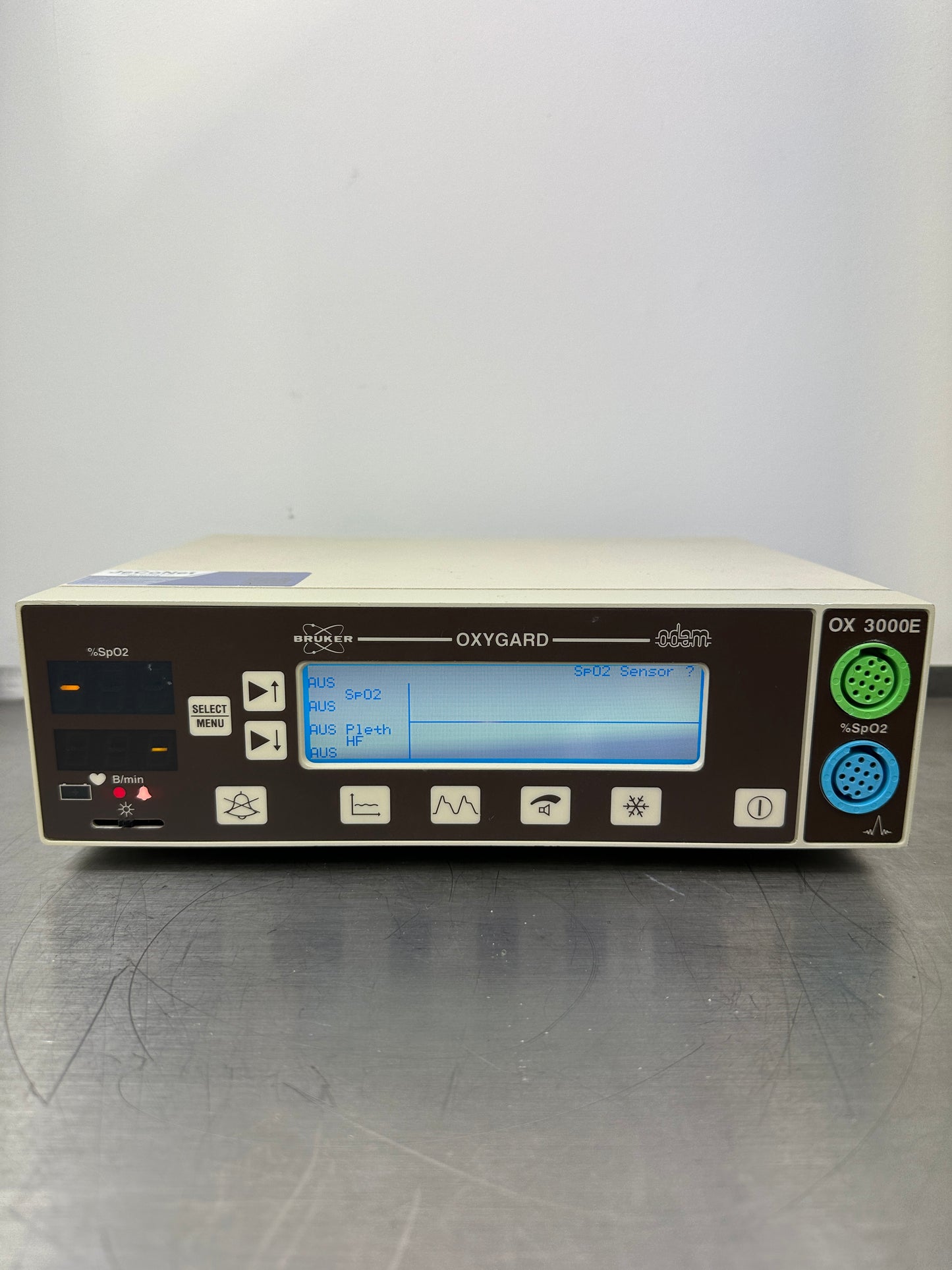 Bruker Oxygard OX 3000E Model: 70750A6 Oxygen Monitor