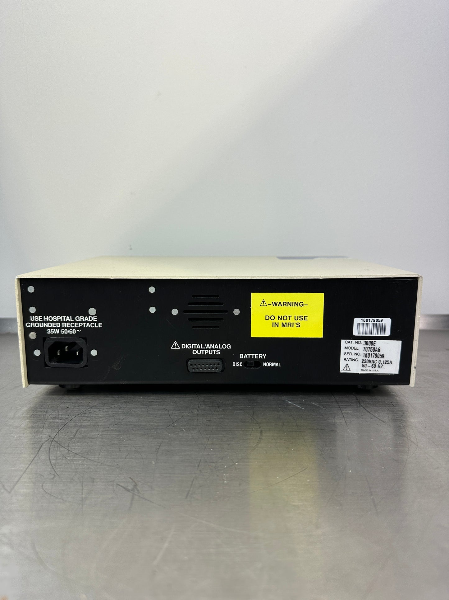 Bruker Oxygard OX 3000E Model: 70750A6 Oxygen Monitor