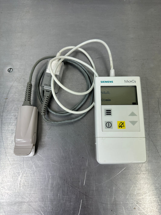 Siemens MicrO2 tragbares Pulsoximeter inkl. Fingersensor