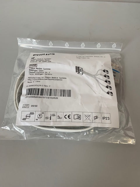 Philips 989803174211 EKG-Patientenkabel (Paket 10 Stck.)