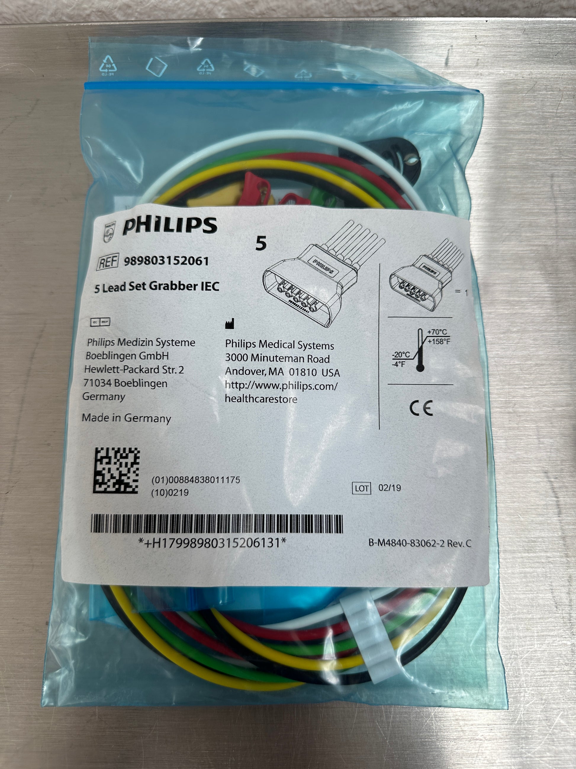 Philips 989803152061 EKG-Patientenkabel