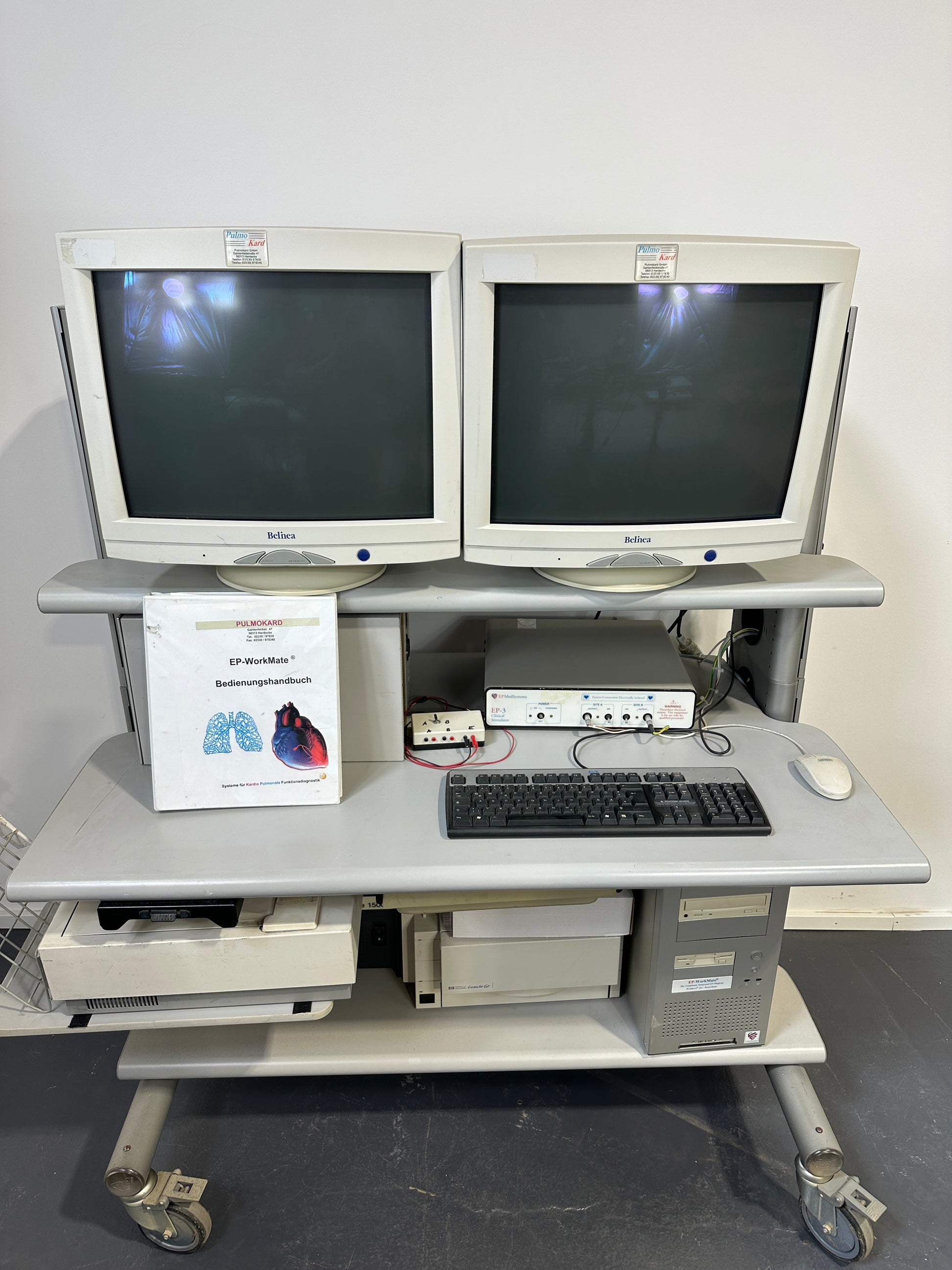 Pulmocard (EP MedSystems) EP-WorkMate EPU-Anlage