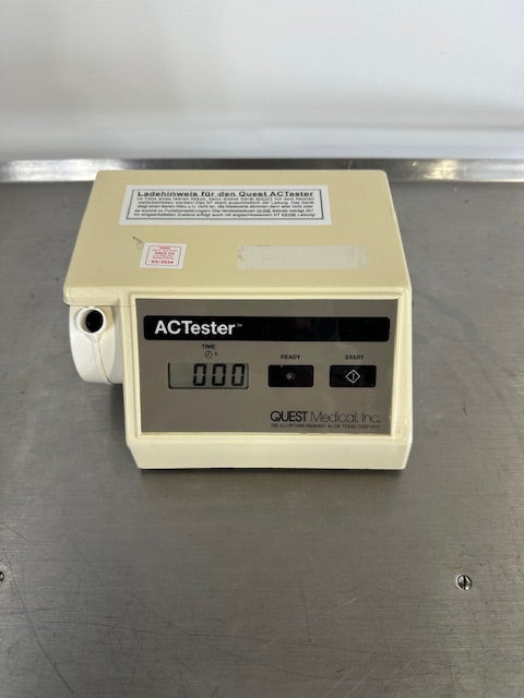 Quest Medical AC-Tester Gerinnungszeitmessgerät