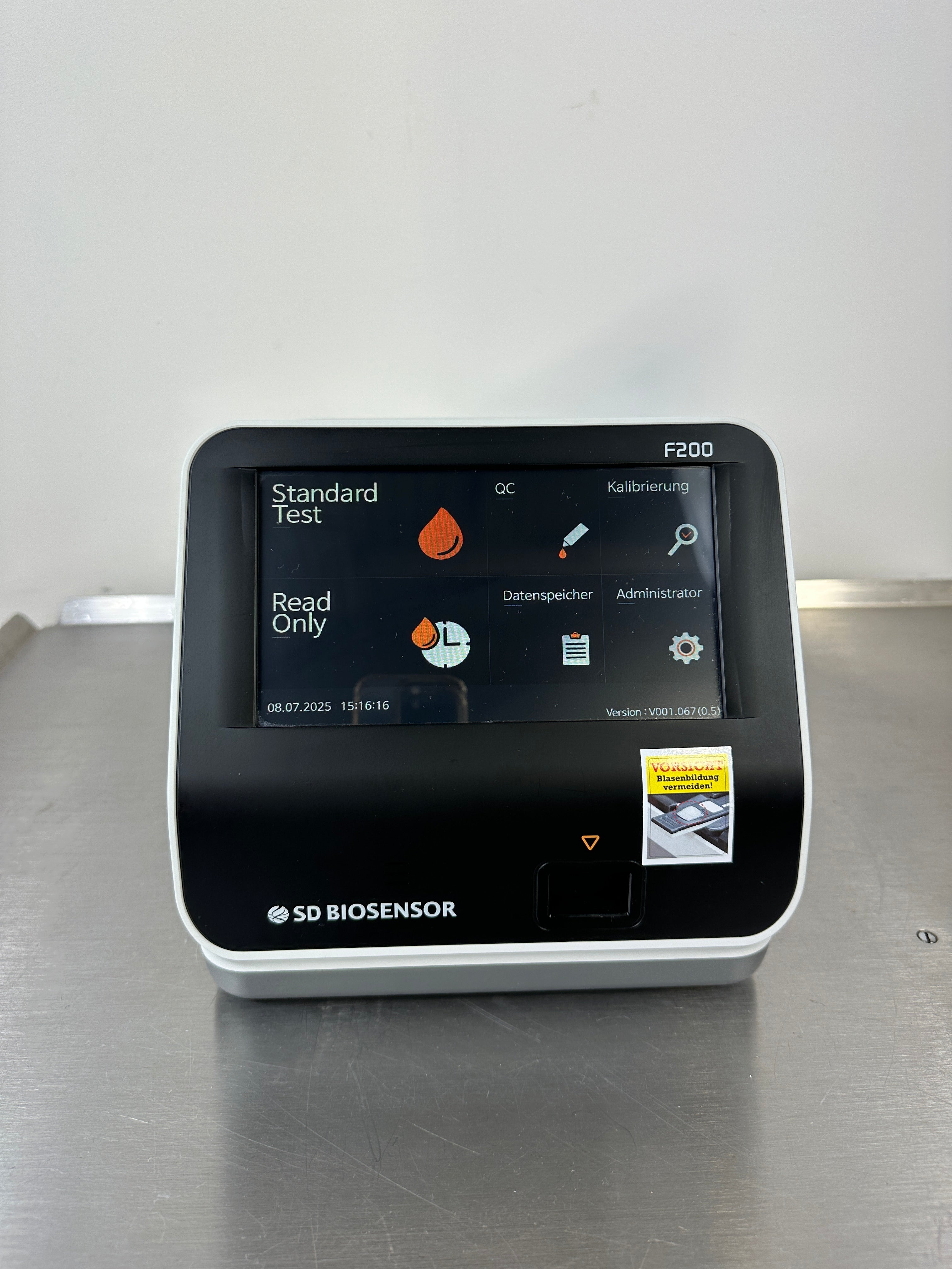 SD Biosensor F200 Analyzer – JeCoNet Medizintechnik eGbR