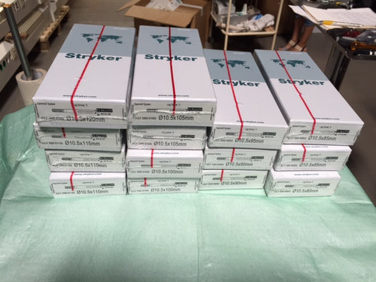 Stryker Gamma 3 System Osteosynthese-Material-Titan (Paket 3)