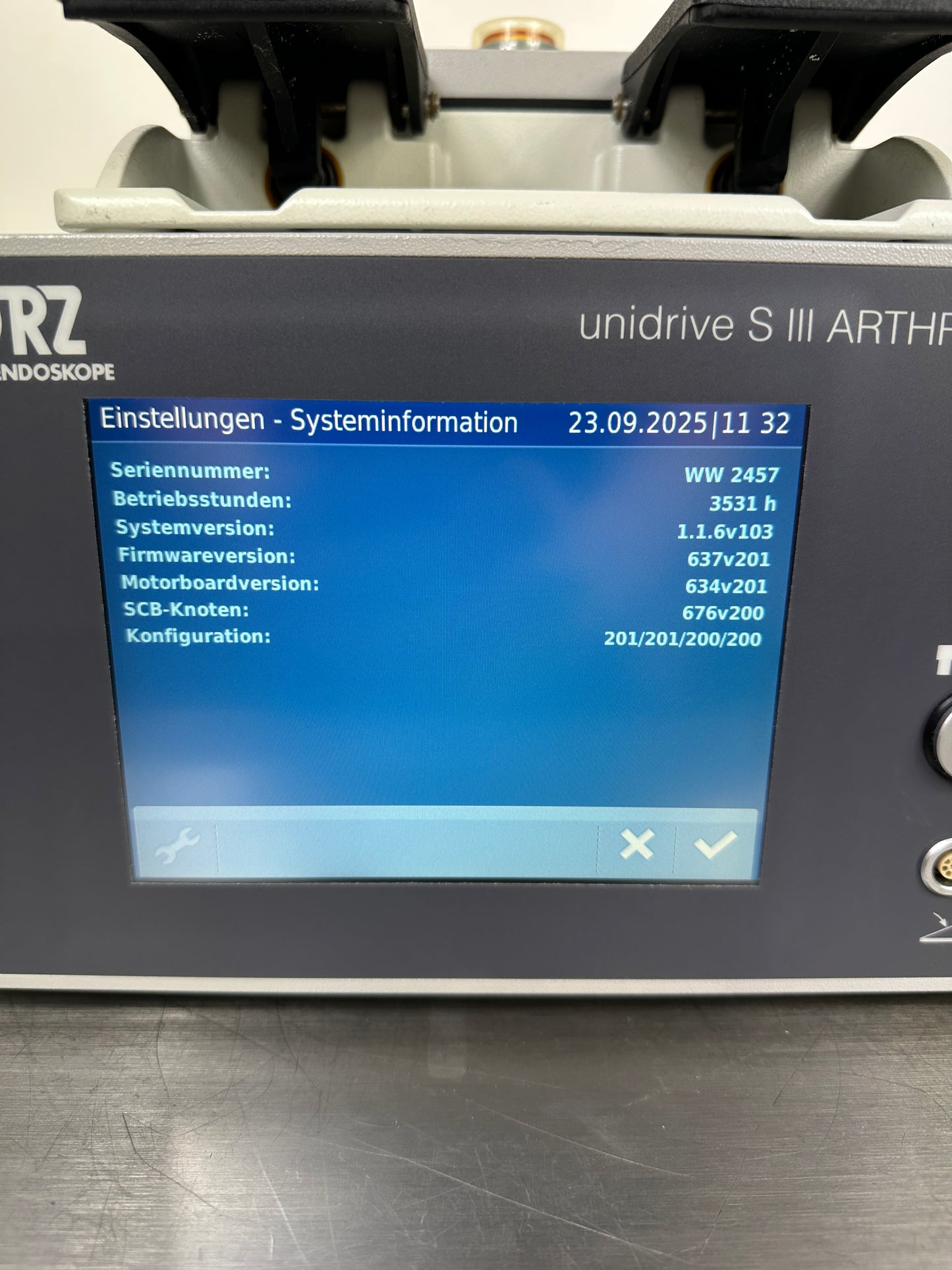Storz Unidrive S3 Arthro 28723020 Arthroskopiekonsole (1)