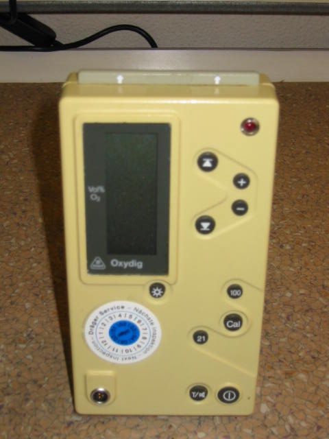 Dräger Oxydig O2 measuring device